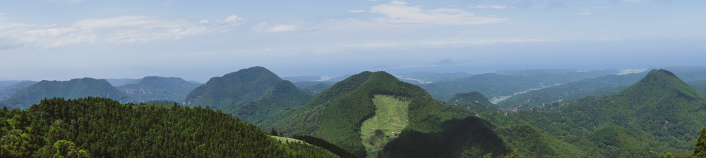 Top of Futago-ji Mountain in Kunisaki