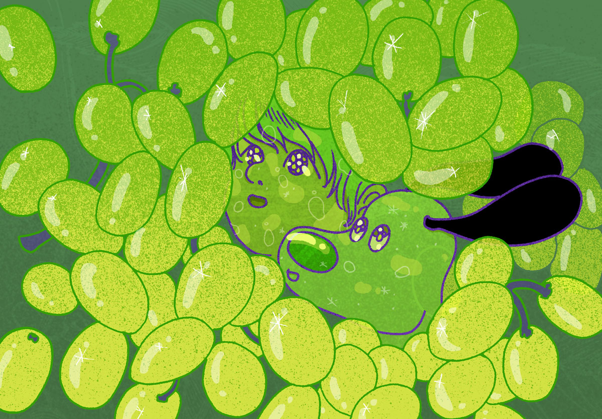 Grape Picking in Ajimu, Oita Prefecture, on Lost in Kyushu