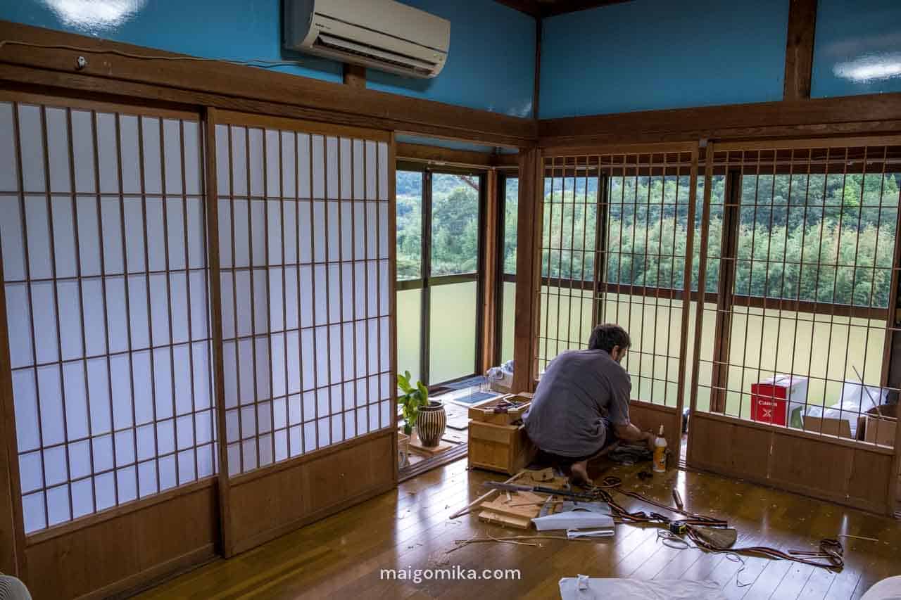 How We Fixed Our Japanese Shoji Paper Screen Doors in 8 Days