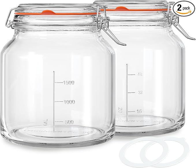 air tight glass jars