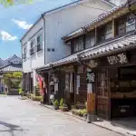 hita, oita prefecture edo period shopping streets in Japan